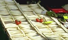 Spargel auf dem Aachener Markt