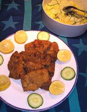 Wiener Schnitzel mit Erdäpfelsalat